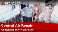 Central Air Conditioner Repair - How to Replace and repair  a Central Air Unit