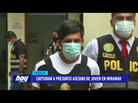 Capturan a presunto asesino de joven en Miramar