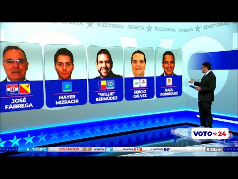 Voto 24: Candidatos a la Alcaldía de Panamá, Arraiján, San Miguelito, La Chorrera y Colón