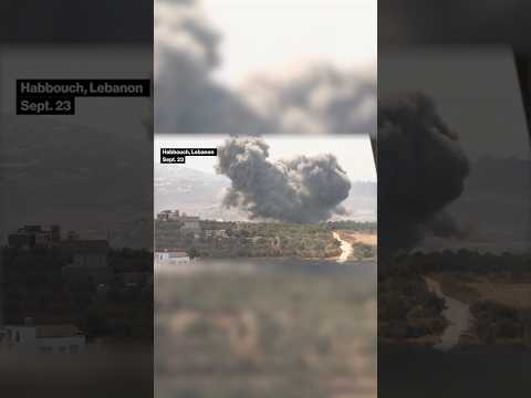 Israel Launches Strikes in Lebanon as Conflict Spirals