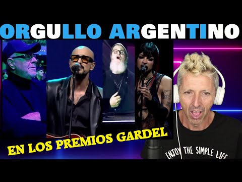 CAZZU ABEL PINTOS GUSTAVO SANTAOLALLA ?? SOLO LE PIDO A DIOS / PREMIOS GARDEL / ESPAÑOL REACCIONA