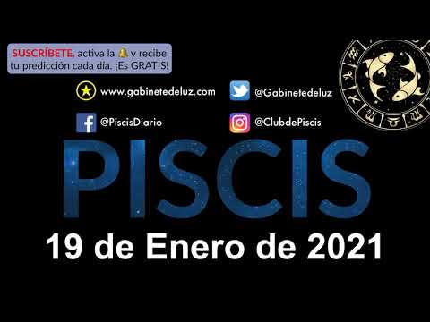 Horóscopo Diario - Piscis - 19 de Enero de 2021.