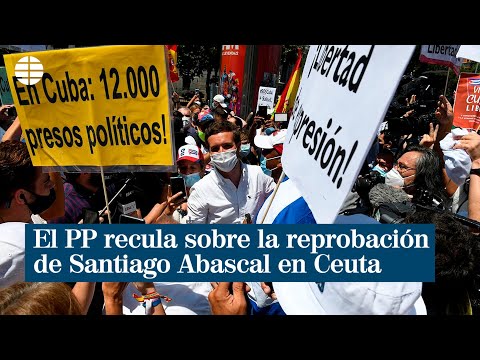 El PP recula sobre la reprobación de Santiago Abascal en Ceuta: Es deleznable