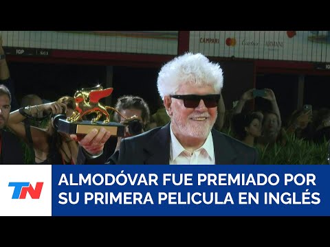 HISTÓRICO I Pedro Almodóvar ganó el León de Oro en Venecia con su primera película en inglés