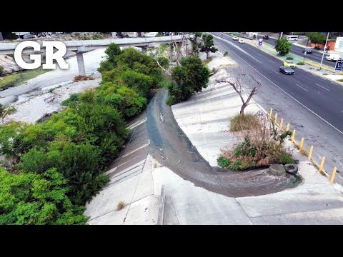 El Río Santa Catarina se llena... de drenaje