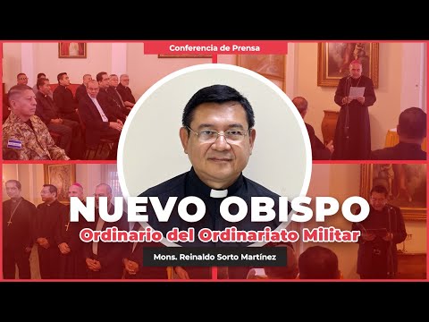 El Papa Francisco Nombra al Padre Reinaldo Sorto como Obispo Ordinario Militar