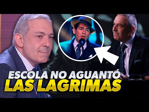 Cesar Escola ROMPE EN LLANTO tras recordar emotivos momentos por presentación de Carlos Gardel