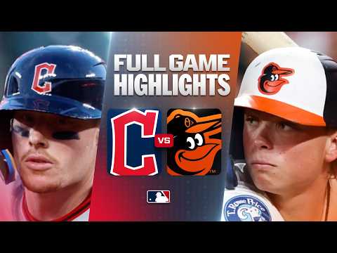 클리블랜드 가디언스 vs 볼티모어 오리올스: 공식 풀 경기 하이라이트 (9월 9일) | 2026 MLB 시즌