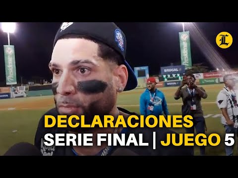 Gilbert Gómez, Emilio Bonifacio y Luis Barrera dan las claves de victoria | SERIE FINAL JUEGO 5