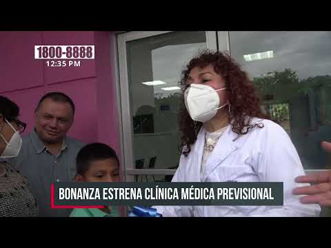 Inauguran una moderna clínica médica para asegurados en Bonanza - Nicaragua