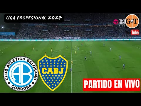 BELGRANO VS BOCA EN VIVO  Liga Profesional Fecha16  GRANEGA