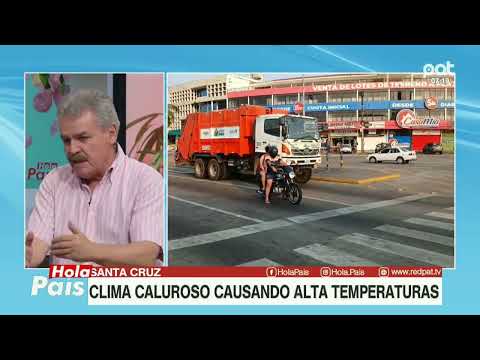 Anuncian temperaturas altas y días calurosos en Santa Cruz - Bolivia