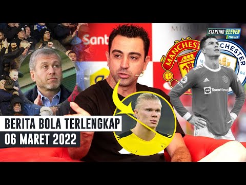 Sepak Bola⚽ Ronaldo Tak Main VS City 😔 Xavi Bantah Haaland 😮 Teriakan Nama Abramovich - Berita Bola