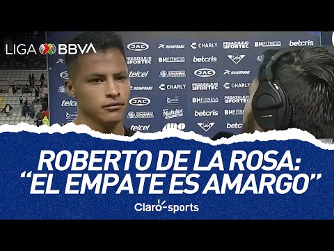 Roberto de la Rosa cree que el empate ante Pumas es un resultado amargo | Apertura 2023 Liga MX