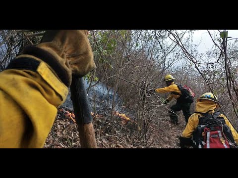 Guatemala: se registra incendio forestal en Santa Catarina Palopó