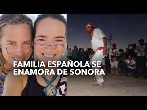 Muestran Sonora al mundo; una familia española viaja sobre ruedas