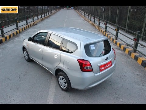 datsun go plus silver