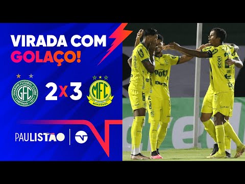 PAULINHO BÓIA SAI DO BANCO, FAZ GOLAÇO E DECIDE O JOGO! GUARANI 2 X 3 MIRASSOL | PAULISTÃO