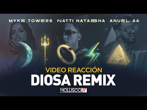 VÍDEO REACCIÓN “Diosa Remix” MYKE TOWERS, NATTI NATASHA Y ANUEL AA...
