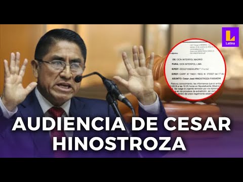 César Hinostroza: Audiencia de apelación por el delito de organización criminal