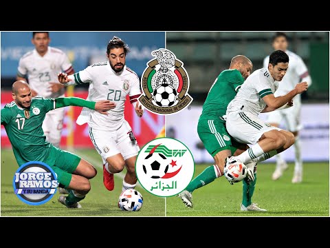 ANÁLISIS ¿Debió México ganarle a Argelia, pese a jugar con un hombre más desde el minuto 55 | JRYSB