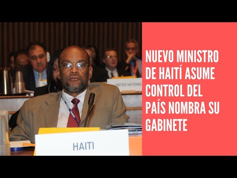 Nuevo primer ministro de Haití Ariel Henry toma control y nombra su gabinete
