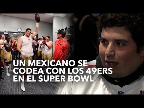 Super Bowl: Sueña despierto Alfredo Gutiérrez con los 49ers