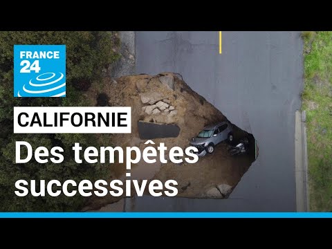 Des tempêtes successives en Californie font une quinzaine de morts • FRANCE 24