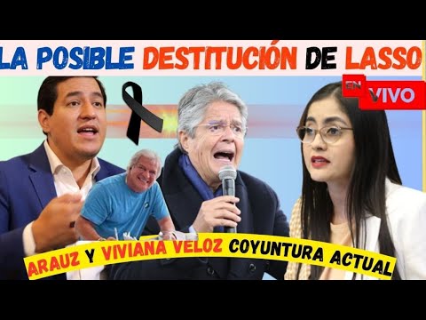 URGENTE ¿Guillermo Lasso será destituido? Andrés Arauz & Viviana Veloz Coyuntura Juicio Político