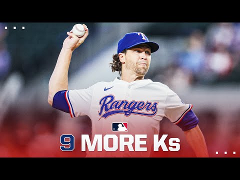 Jacob deGrom adds 9 strikeouts to his 2025 total! (Rangers win behind their ace AGAIN!)