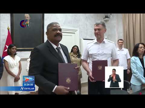 Convenio entre autoridades judiciales de Cuba y Rusia