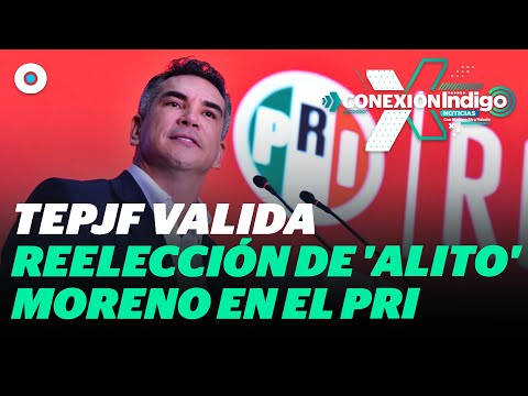 TEPJF valida reelección de Alito Moreno como dirigente del PRI | Reporte Indigo