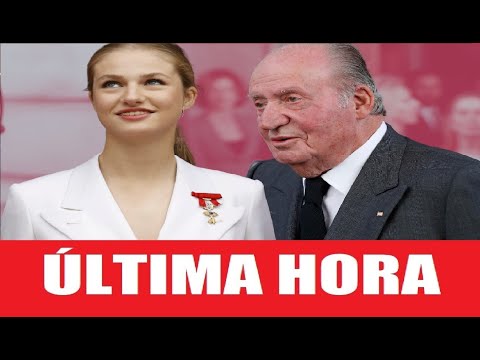 Carta de urgencia de Juan Carlos I a Leonor después de que Felipe VI le haya cancelado la entrada