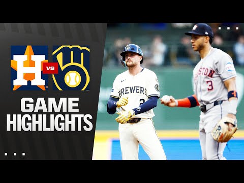 Astros vs. Brewers Game Highlights (5/6/25) | MLB Highlights