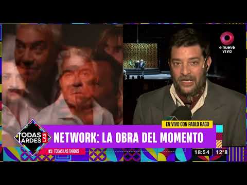 Pablo Rago nos muestra en vivo los ensayos de Network