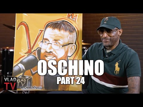 Oschino Gifts DJ Vlad a Painting He Did of Him (Part 24)