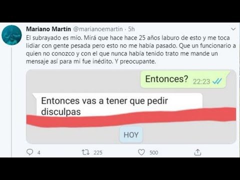 Mariano Martín denunció aprietes del vocero del fiscal Mahiques