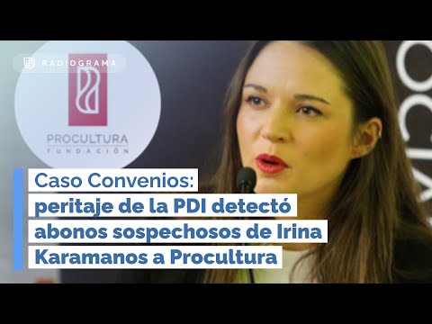 Caso Convenios: peritaje de la PDI detectó abonos sospechosos de Irina Karamanos a Procultura