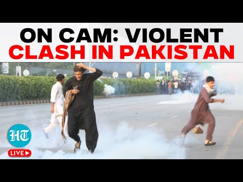 LIVE | Pakistan Police Clash With Imran Khan Supporters, Fire Tear Gas | Islamabad | Imran Khan