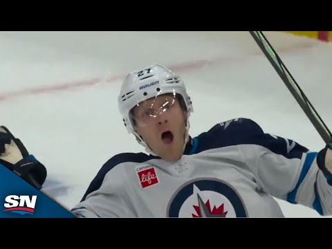 Jets Nikolaj Ehlers Snipes Goal From Sharp Angle To End Scoring Drought