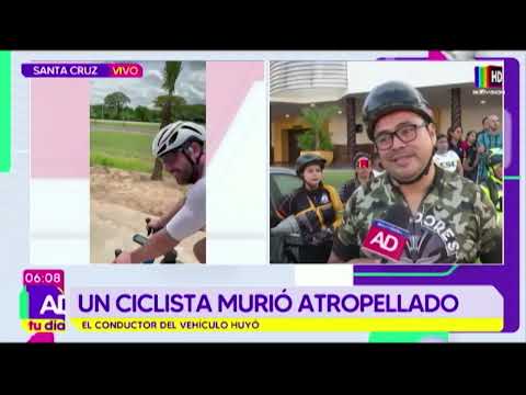 Un campeón español de ciclismo murió atropellado en Santa Cruz