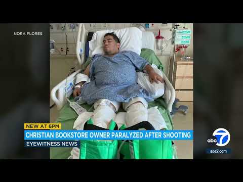 LA bookstore owner paralyzed after being shot in front of his family outside business