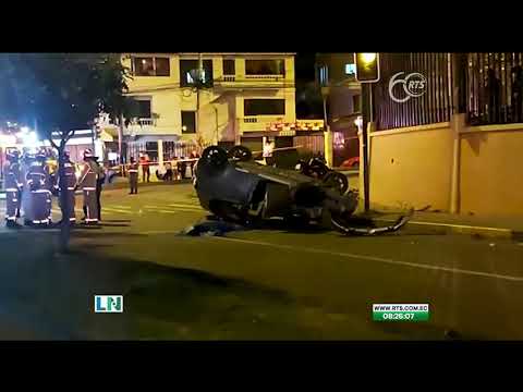 Se registró un fatal accidente de tránsito en Cuenca