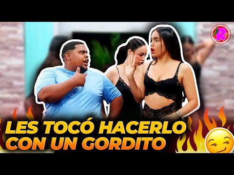 Acostumbrada solo a estar con flacos y hoy le salio? un gordito | EL REPERPERO