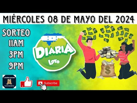 RESULTADOS DIARIA HONDURAS DEL MIÉRCOLES 08 DE MAYO DEL 2024