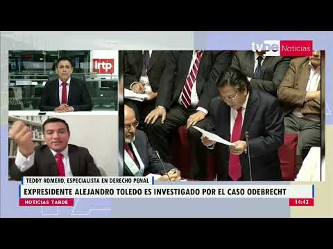 Expresidente Alejandro Toledo presenta recurso para frenar su extradición