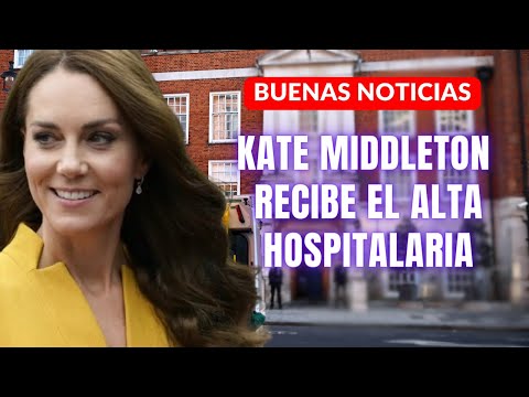 BUENAS NOTICIAS: KATE MIDDLETON recibe el ALTA HOSPITALARIA tras su OPERACIÓN ABDOMINAL