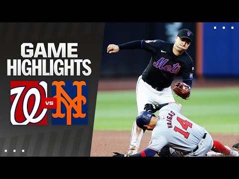 Nationals vs. Mets Game Highlights (7/10/24) | MLB Highlights