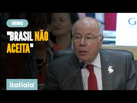 G20: “BRASIL ESTÁ PREOCUPADO”, AFIRMA MAURO VIEIRA AO COMENTAR SOBRE GUERRAS