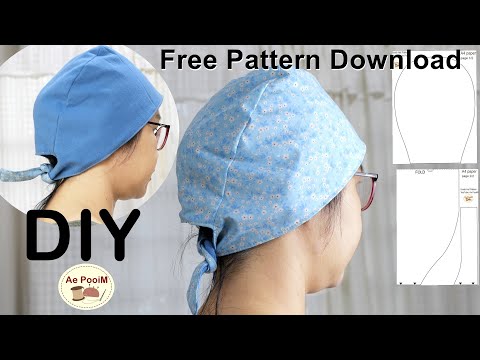 DIY-Chemo-cap,-Surgical-cap,-S DIY-Chemo-cap,-Surgical-cap,-S